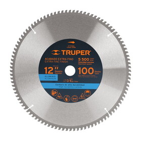 Truper 12686 12", 100 teeth, saw blade aluminum