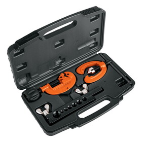 Truper 12871 Tubing Cutter And Flaring Tool Set