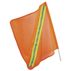 Truper 13119 Orange, handheld warning flag