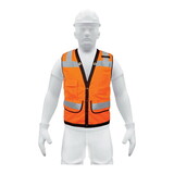 Truper 13480 Reinforced, orange, safety vest, size L
