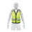 Truper 13483 Reinforced, Green, safety vest, size L