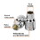 Truper 13606 5/16" 6-point Socket 3/8" Drive