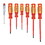 Truper 14196 6-Insulated Screwdriver Circuit Tester Set