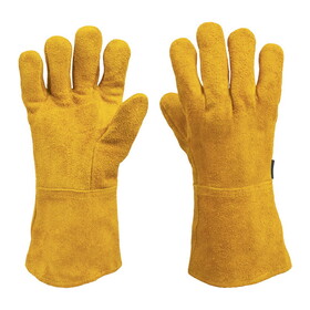 Truper 14242 Heavy Duty Leather Gloves Large
