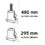 Truper 14821 50 Tons Bottle Jack