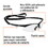 Truper 15170 Sport eyewear clear anti-fog lensw/strap