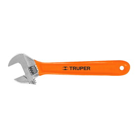 Truper 15511 10" Chrome Adjustable Wrench W/grip