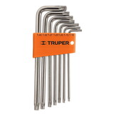 Truper 15553 Torx L-key Long Arm Set 7 Pieces