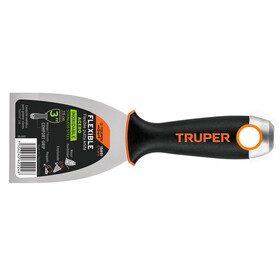 Truper 15851 3", flexible, Stainless steel blade putty knife