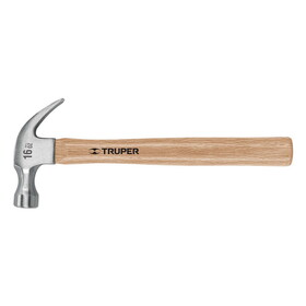 Truper 16752 11" Handle 16 Oz Curved Claw Hammer