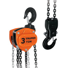 Truper 16827 3 Tons Chain Hoist