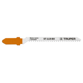 Truper 18131 12 Tpi Jigsaw Blade T For Wood & Triplay (5pc)