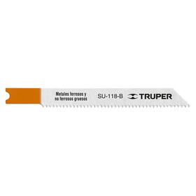 Truper 18139 12 Tpi Jigsaw Blade U Shank For Metal 5 pc)