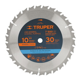 Truper 18304 10 X 5/8" 40 Teeth Circular Saw Blade