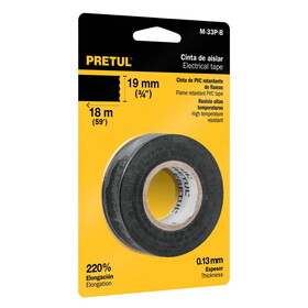 Pretul 20523 M-33 Electrical Tape, 20 Yds in Blister