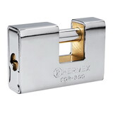 Hermex 43352 80mm Solid Brass Padlock Dotted Key