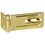 Hermex 43740 3-1/4" Brass Steel Safety Hasp