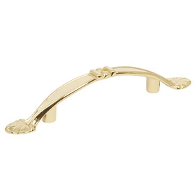 Hermex 43834 Barroco style, brass hardware pull