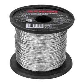 Fiero 44208 7x7 Steel Cable 1/16" (246ft)