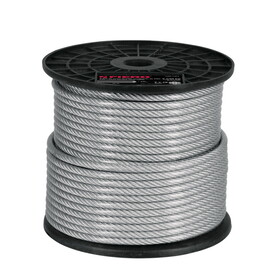 Fiero 44224 7x19 PVC Coated Steel Cable 1/4" (246ft)