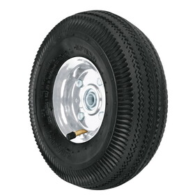 Truper 45902 10", side shaft, pneumatic tire