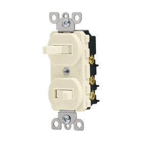 Volteck 46002 Dual On/off In-wall Switch Standard