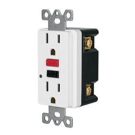 Volteck 46107 Dual In-wall Gfci Receptacle Classic