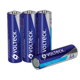 Volteck 46315 Aa Alkaline Batteries Blister 4 Pieces