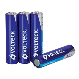 Volteck 46316 Aaa Alkaline Batteries Blister 4pieces
