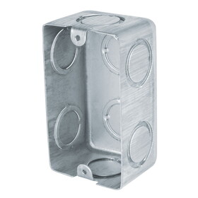 Volteck 46320 Electrical Wall Box Galvanized Steel Rec