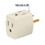 Volteck 46800 3-Outlet Cube Adapters