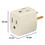 Volteck 46800 3-Outlet Cube Adapters