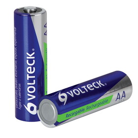 Volteck 47204 Aa Rechargeable Batteries 2 Pieces