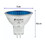 Volteck 47249 50 W Jr Blue Halogen Light Bulb