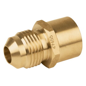 Foset 47455 3/8"x1/2", brass, fiare weld adaptor