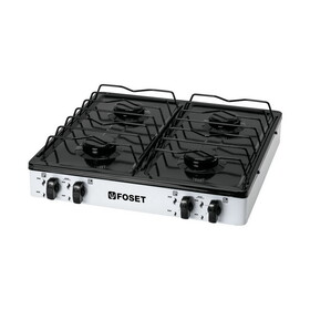 Foset 48150 4 burners, white, portable gas grill