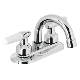 Foset 49204 Curved bathrom faucet, decorative hdls