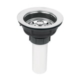 Foset 49353 Plastic Sink Strainer With Tailpiece
