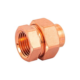 Foset 49659 1/2", Copper C x C union
