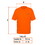 Truper 60431 Orange Cotton T-shirt Size L