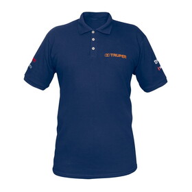 Truper 60465 Men's Polo Shirts, Blue