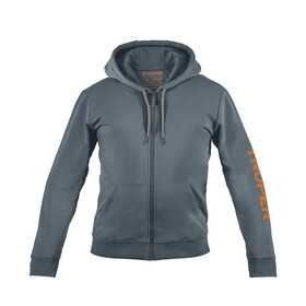 Truper 65033 Gray, man hoodie, large size