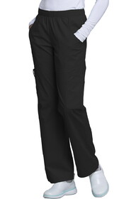 Cherokee Workwear 4005T Mid Rise Pull-On Cargo Pant - Tall