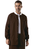 Cherokee Workwear 4450 Men's Snap Front Warm-Up Jacket