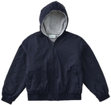 Classroom Uniforms 53400R Toddler Hooded Bomber Jacket