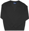 Classroom Uniforms 56704 Adult Unisex Long Sleeve V-Neck Sweater