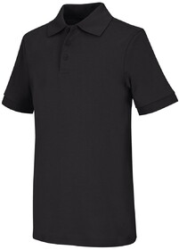 Classroom Uniforms 58912 Youth Unisex Short Sleeve Interlock Polo