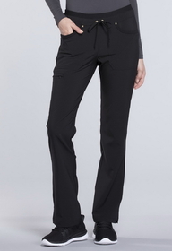 Cherokee CK010 Mid Rise Tapered Leg Drawstring Pants - Regular