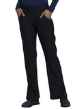 Cherokee CK091P Mid Rise Moderate Flare Leg Pull-on Pant