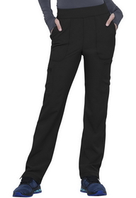 Cherokee CK095P Mid Rise Tapered Leg Drawstring Pant - Petite